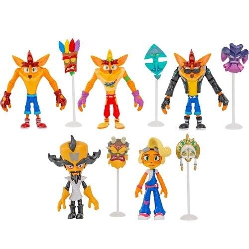 Crash Bandicoot Wave 1 Figures